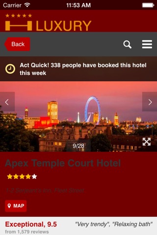 Luxury Hotel + Find Best Hotels for Tonight screenshot 3