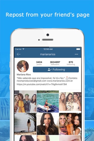 Repost Quick for Instagram - repost photos & videos quickly screenshot 3