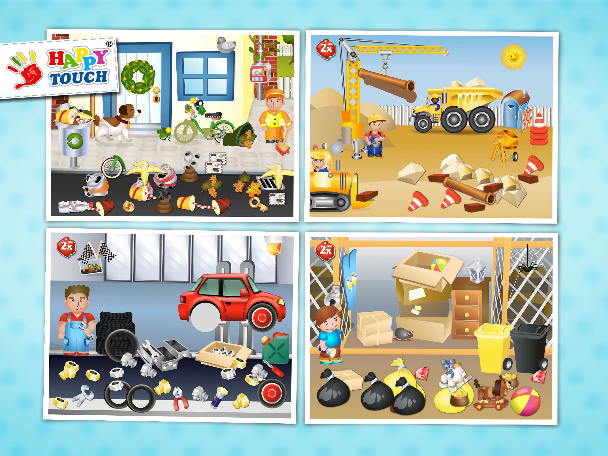A Funny Clean Up Game - All Kids Can Clean Up! By Happy-Touch® screenshot 4