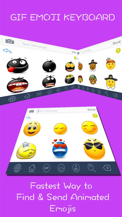GIF Emoji Keyboard PRO - New 5000 + Animated 3D Emoticons Keyboard for iOS 8 & iOS 7