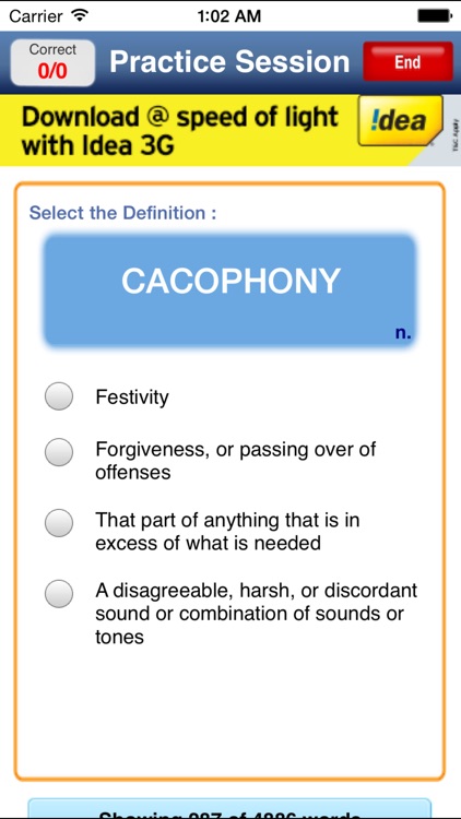 IntelliVocab for GRE and GMAT