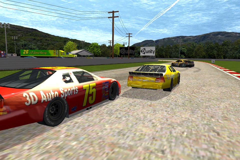 3D Stock Car Racing Free screenshot 4