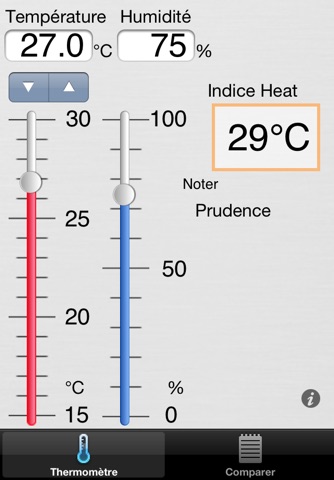 Thermal Comfort Index screenshot 2