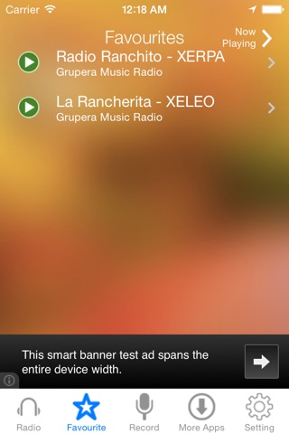 Grupera Music Radio Recorder screenshot 3