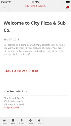 City Pizza & Sub Co. Online Ordering(圖1)-速報App