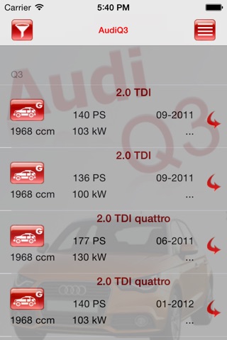 AutoParts  Audi Q3 screenshot 4