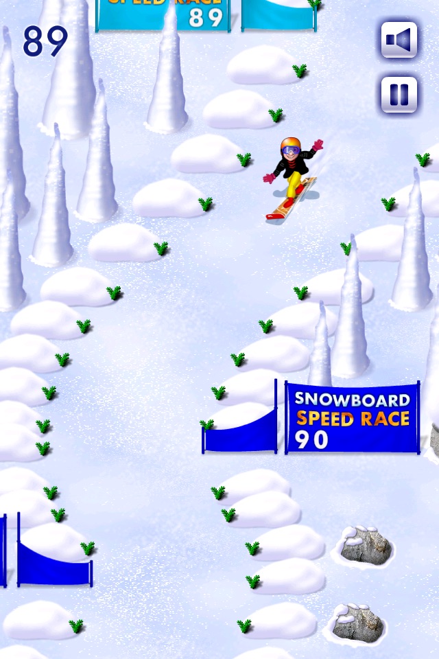 Snowboard Speed Race screenshot 4
