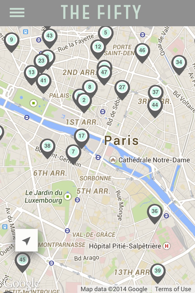 The Fifty - Les 50 meilleurs plats de Paris screenshot 3