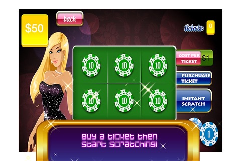 Bikini Beach Lottery - Scratch Mania! Lucky Lotto Casino screenshot 2