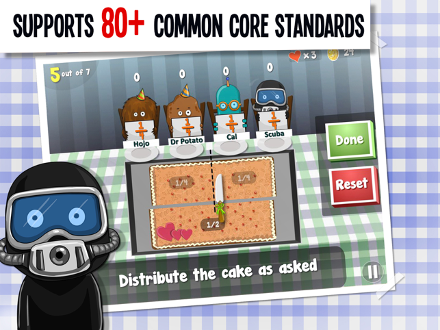 ‎Math Planet - Fun math game curriculum for kids Screenshot