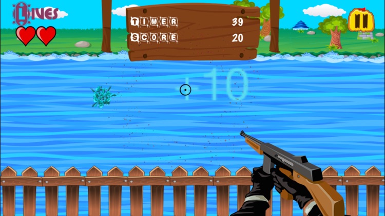 A Shark Shooter Sniper Game - Scary Fish Revenge FREE screenshot-4