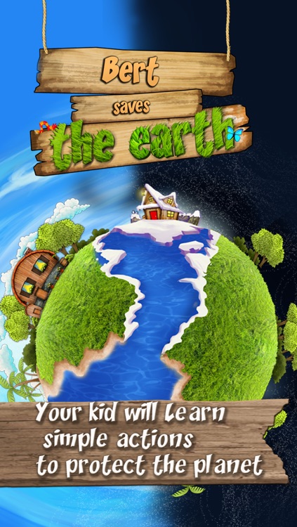 Nature : Bert Save the Earth, The story app for boys and girls to learn simple actions to protect the planet screenshot-0