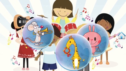 How to cancel & delete Music Bubbles for Toddlers and Kids : Musical Instruments and sounds ! FREE from iphone & ipad 4