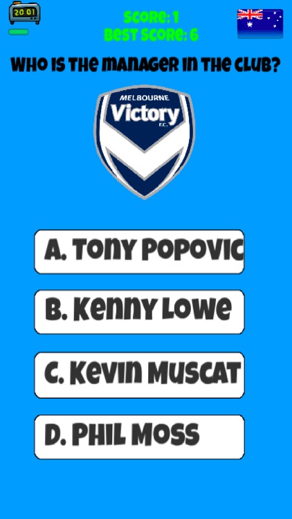Australia Soccer Logo Quiz screenshot-3