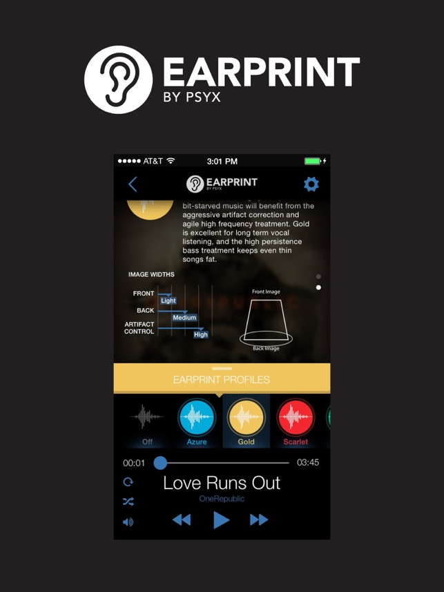 earprint by psyx on the app store