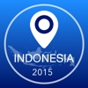 Indonesia Offline Map + City Guide Navigator, Attractions and Transports