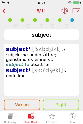 Norwegian <-> English Berlitz Essential Dictionary screenshot 4