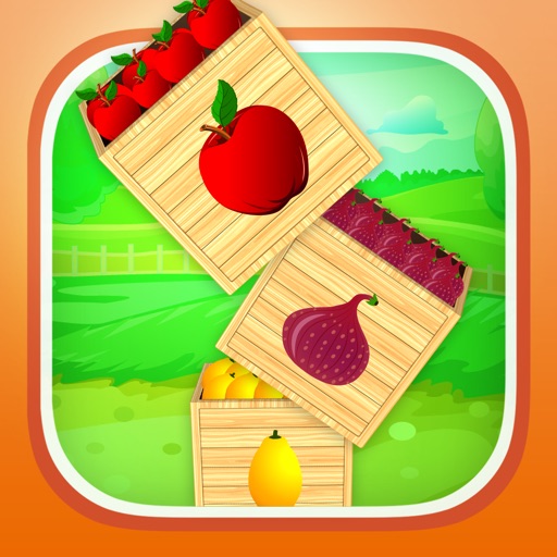 A Happy Farm Fruit Garden GRAND - Little Farmer Drop Game for Kids Icon