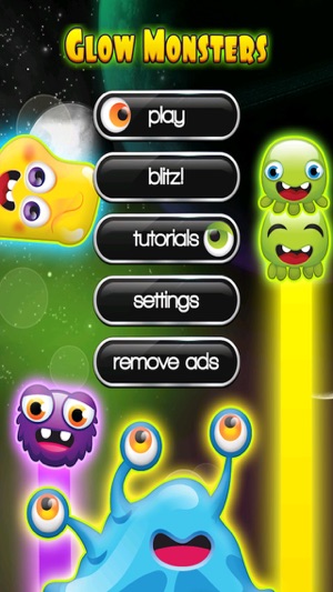 Baby Monster Glow Space Link! - Neon Bridge Matching Puzzle(圖2)-速報App