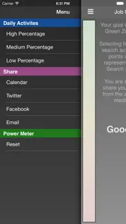 job search power meter iphone screenshot 3