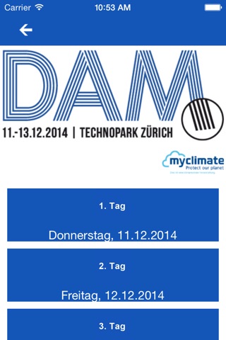 DAM 2014 Zürich screenshot 2