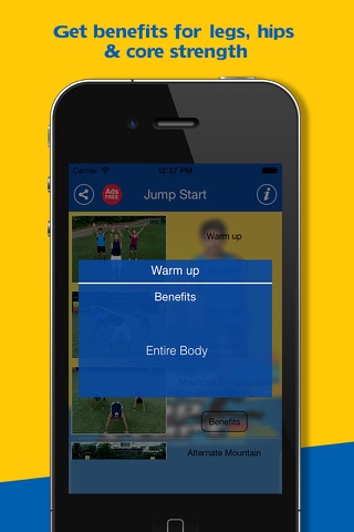 Jump Start - simple workout screenshot 3