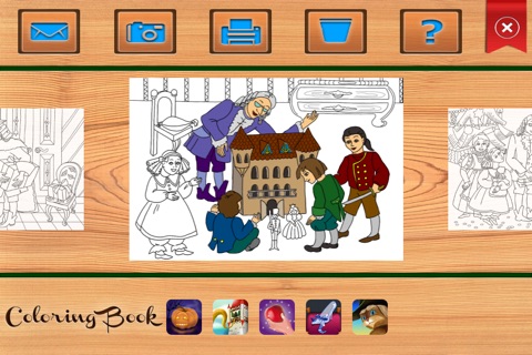 The Nutcracker and the Mouse King. Coloring book for children Lite screenshot 2