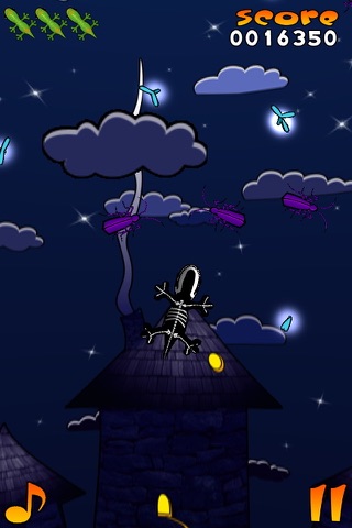 Acrobat Gecko Halloween screenshot 3