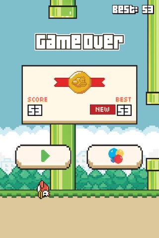 Floppy Bird - An Extreme Wing Flappy Adventure screenshot 3