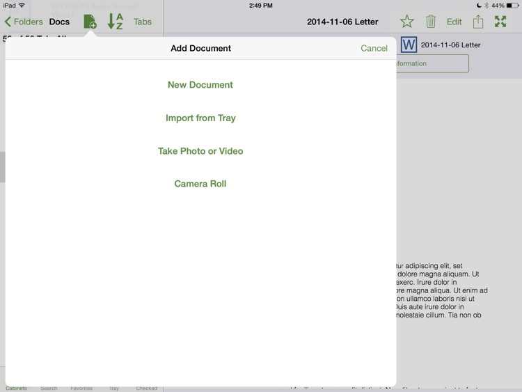 Cabinet Mobile screenshot-3