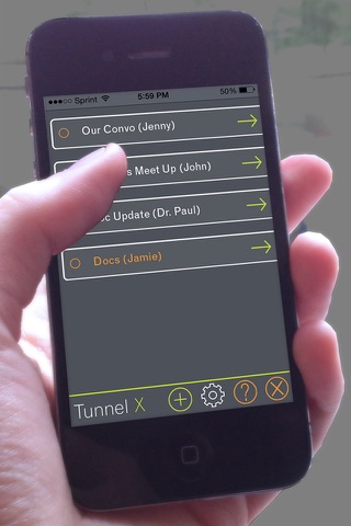 Tunnel X – Secure, private conversation screenshot 3