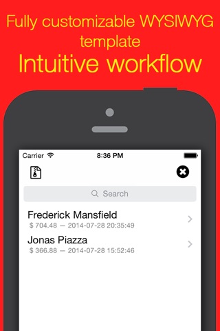 Invoice Maker Core • Mobile PDF invoicing screenshot 4