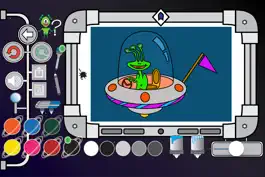 Game screenshot pitchou Space : drawing and painting in space ! mod apk