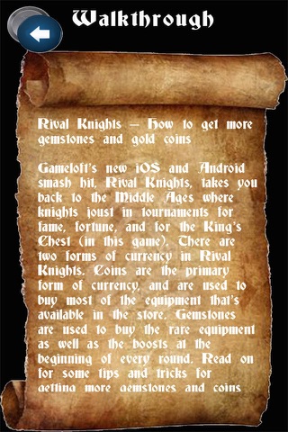 Cheats for Rival Knights, Walkthrough & Medieval Wallpapers Pro Edition screenshot 3