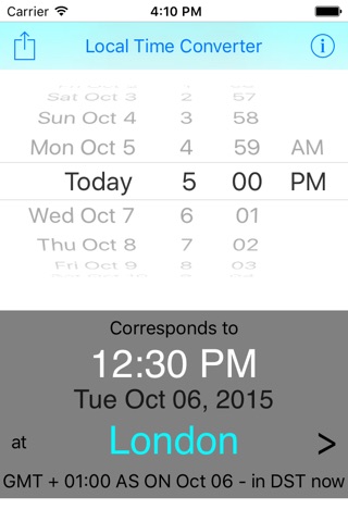 Local Time Converter screenshot 4