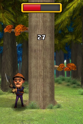 Lumberjack Timber Qiang: The Ultimate Wood Chopper 3D screenshot 3