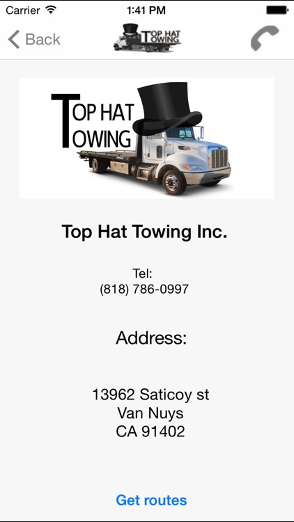 TOP-HAT-Towing