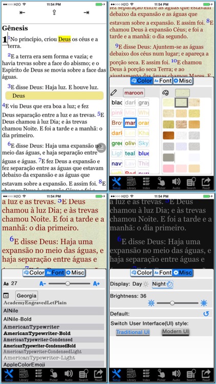 A Bíblia Sagrada (livros e áudio)(Portuguese Bible)