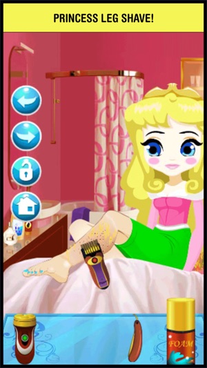 A Little Princess Leg Shave Spa Salon Crazy Hair Doctor Nail