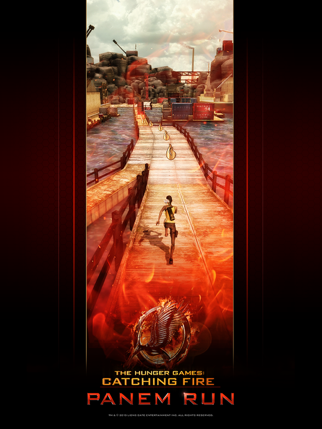 ‎Hunger Games: Catching Fire - Panem Run Screenshot