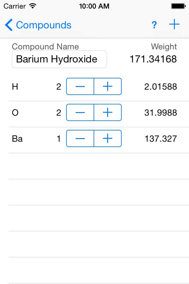 Molarity Abacus screenshot 3