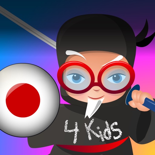 Professor Ninja Japanese For Kids iOS App