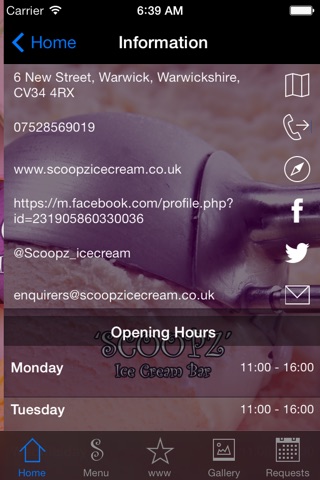 Scoopz Ice Cream Bar screenshot 3