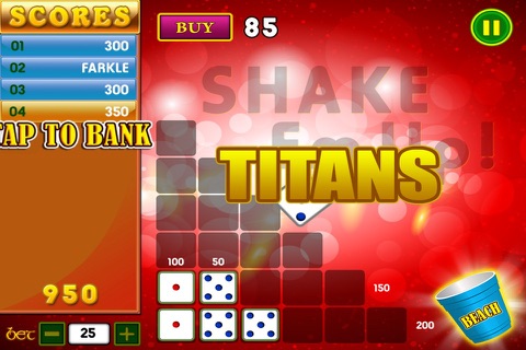 Titan's & Pharaoh's Farkle Fire Dice Games Casino Way Pro screenshot 2