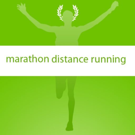 marathon distance running -  marathon app and international running icon