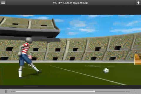 MOTI™ 3D Soccer Training Drill for Beginning Youth Soccer Players & New Coaches screenshot 3