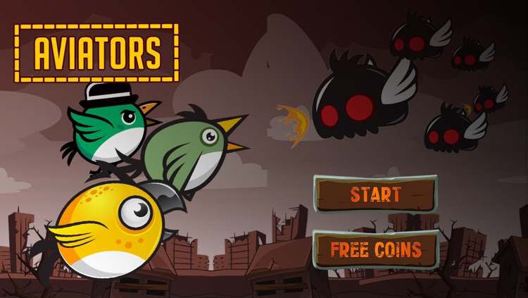 Aviators - Birds Flying Through the Land of Monsters screenshot-3