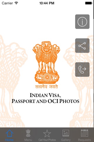 Indian Visa Photos screenshot 2