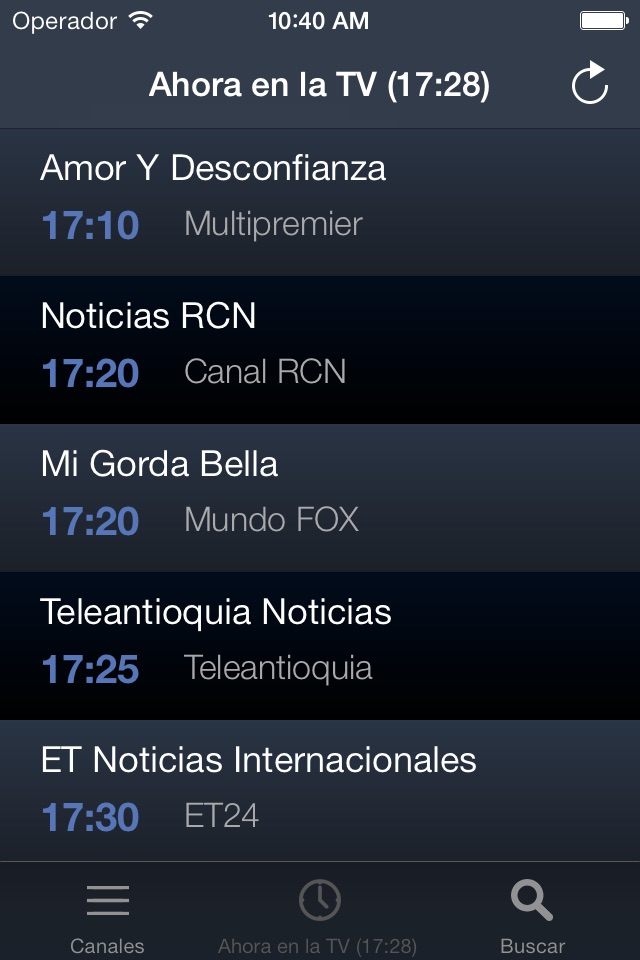 Televisión de Colombia screenshot 2