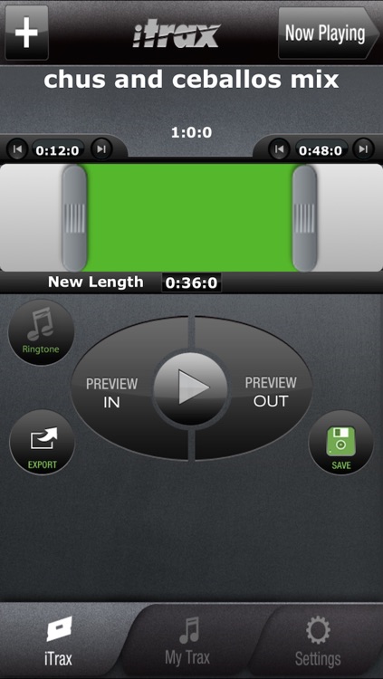 iTrax Free - Music Shortener and Ringtone Maker